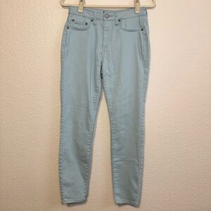 Aeropostale Aqua Blue High Rise Jeans Ankle Jegging